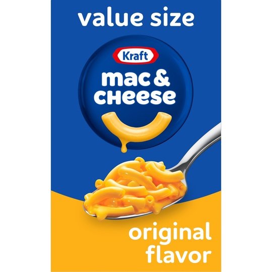 Kraft Original Mac N Cheese Macaroni and Cheese Dinner Value Size, 14.5 oz Box