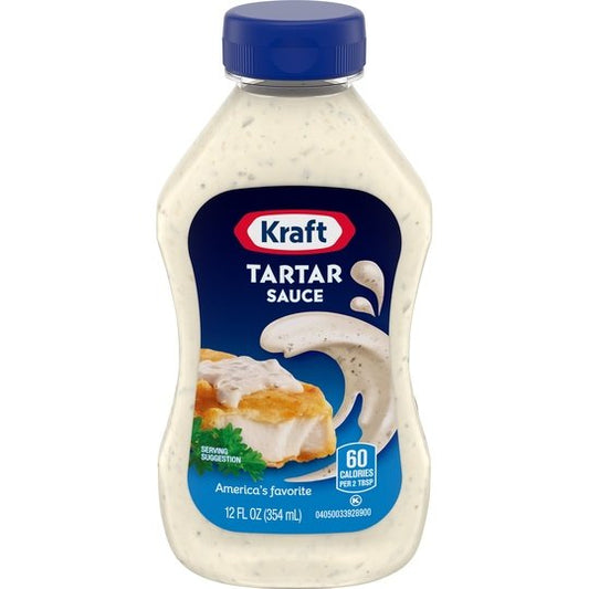 Kraft Tartar Sauce, 12 fl oz Bottle