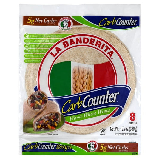 La Banderita Low Carb 8" Soft Taco Tortillas, 8 ct