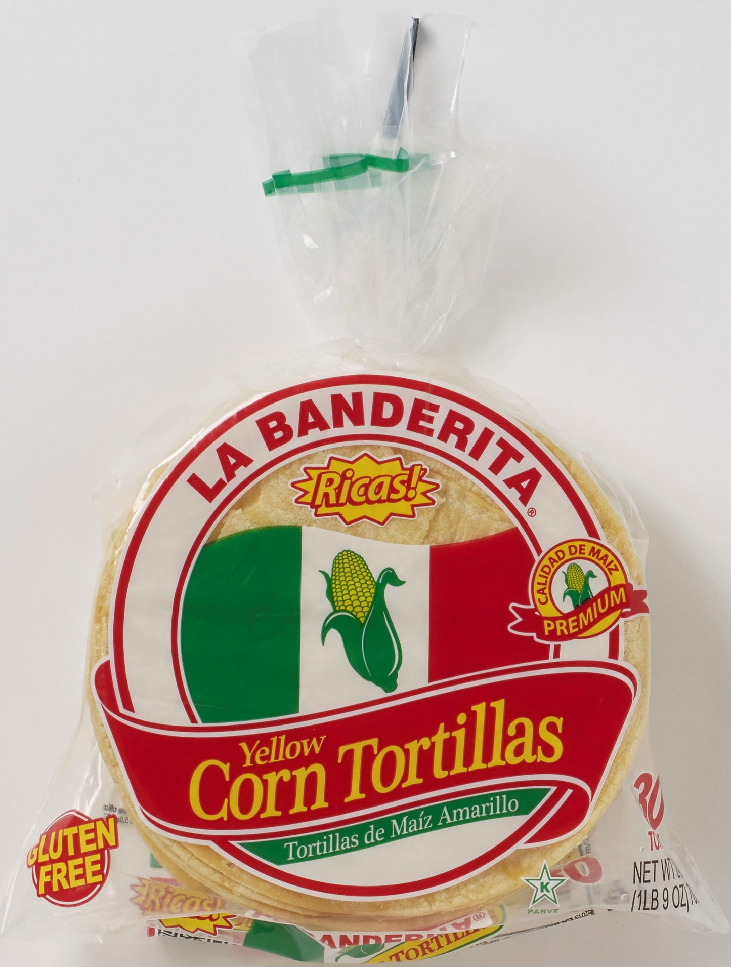 La Banderita Yellow Corn 6" Small Tortillas, 30 Ct