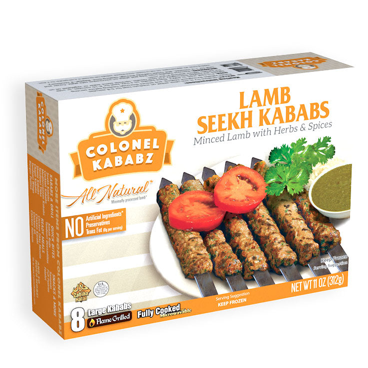 Lamb Seekh Kababs