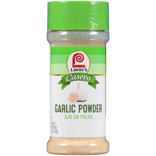 Lawry's Casero Garlic Powder, 8.5 oz Mixed Spices & Seasonings