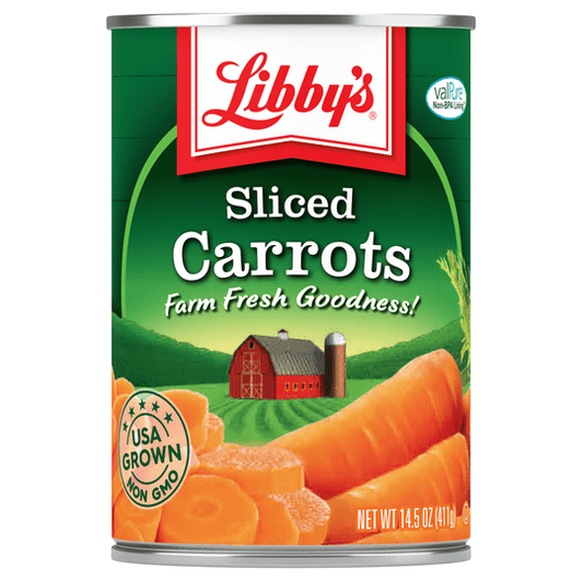 Libby's Canned Sliced Carrots, 14.5 oz.