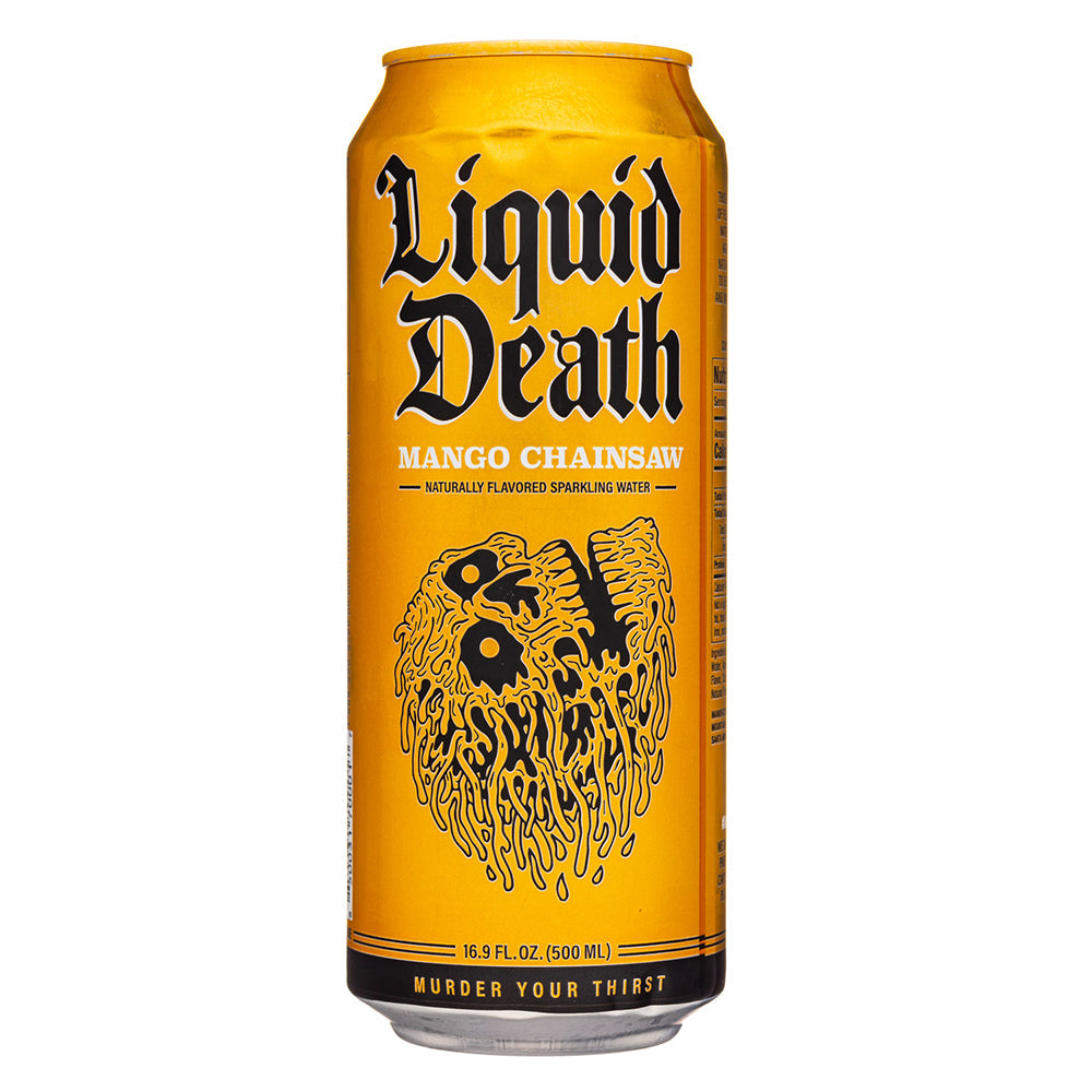 Liquid Death Mango Chainsaw Sparkling Water