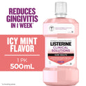 Listerine Clinical Solutions Gum Health Antiseptic Mouthwash, 500 mL