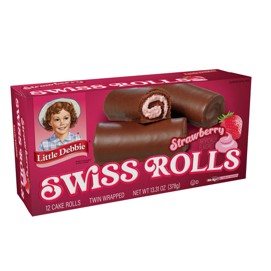 Little Debbie Strawberry Swiss Rolls