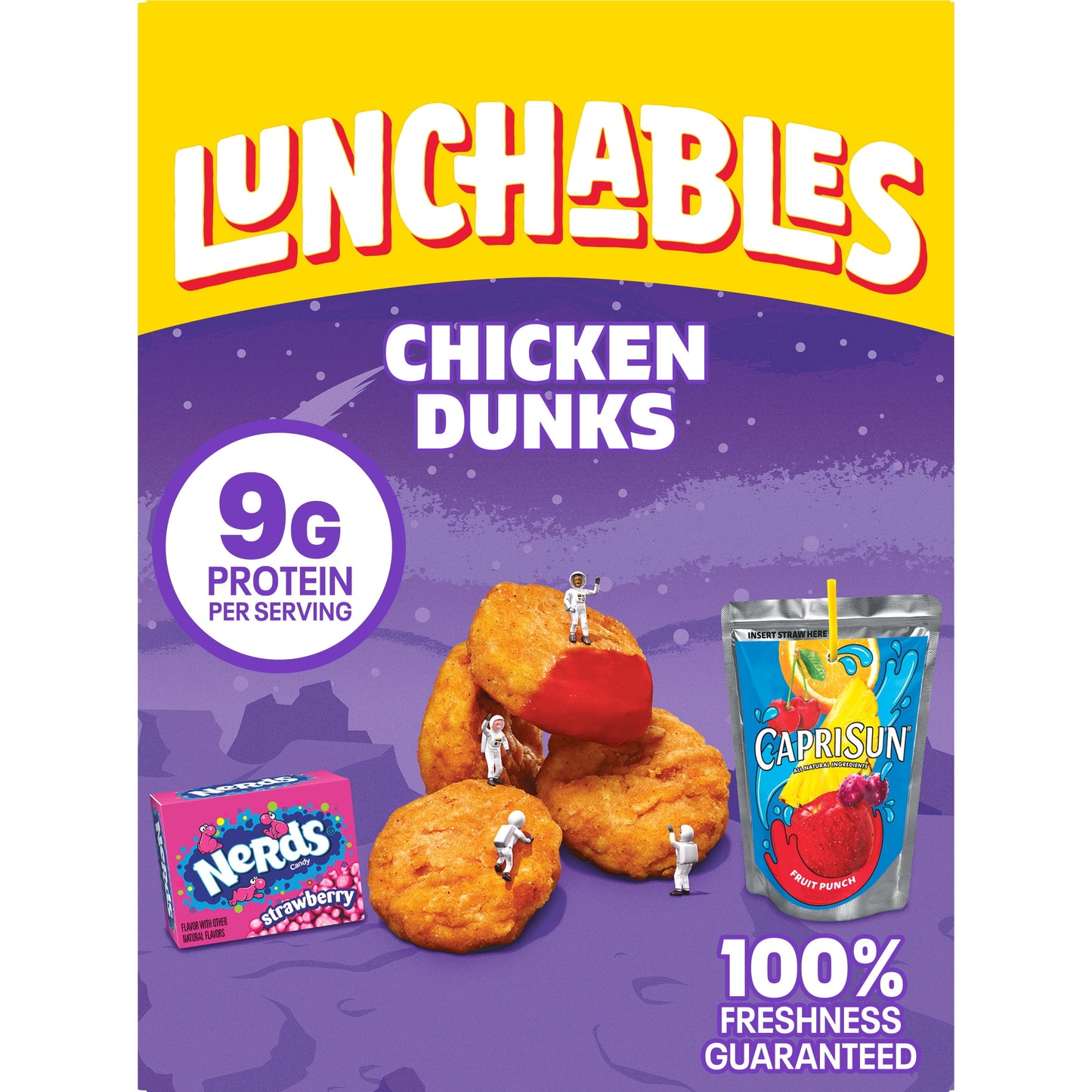 Lunchables Chicken Dunks Kids Lunch Meal Kit, 9.8 oz Box Box