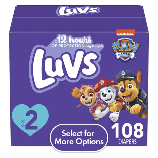 Luvs Diapers Size 2, 108 Count
