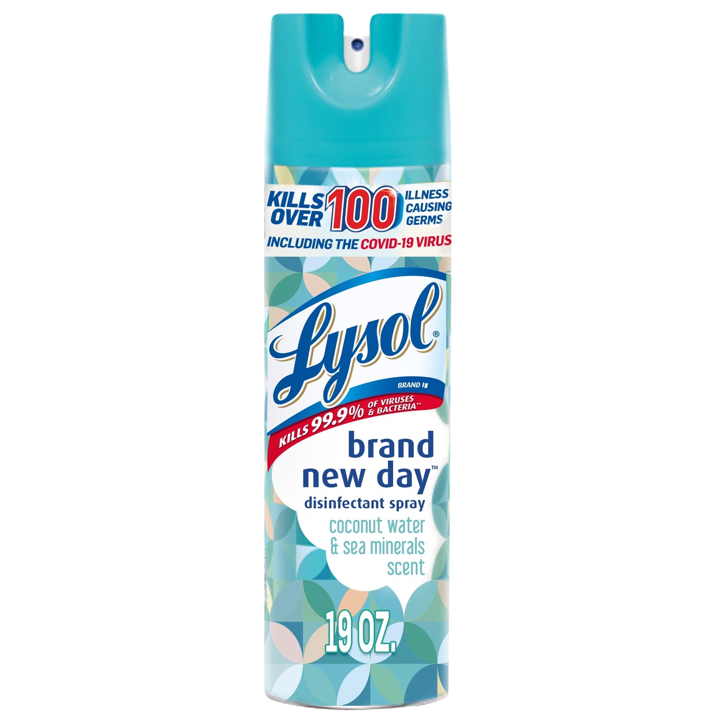 Lysol Disinfectant Spray, Brand New Day Coconut Water & Sea Minerals , 19 oz.