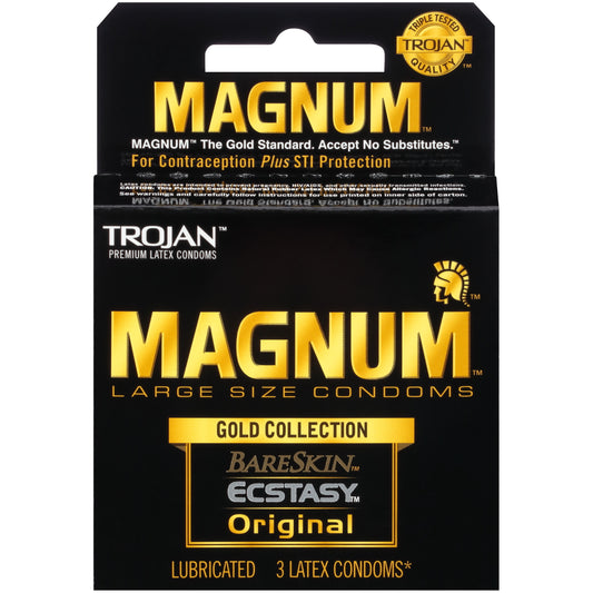 MAGNUM Gold Collection Condoms, 3ct