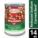 MARY KITCHEN Corned Beef Hash, Reduced Sodium, Canned Beef, 14 oz Can