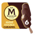 Magnum Mini Double Caramel Vanilla Ice Cream Bars, 1.85 fl oz, 6 Count