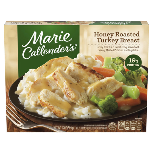 Marie Callender's Honey Roasted Turkey Breast Frozen Dinner, 13 oz (Frozen)