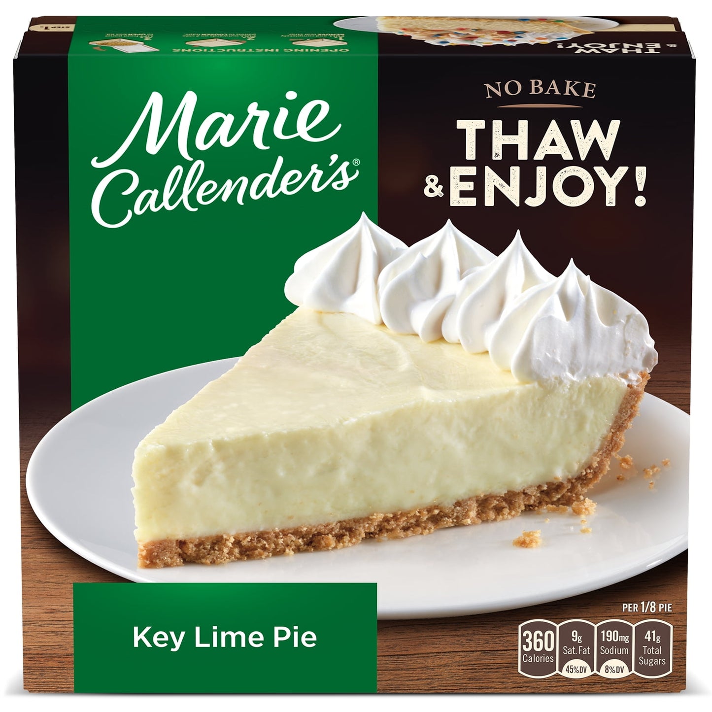 Marie Callender's Key Lime Pie, 30.4 oz (Frozen)