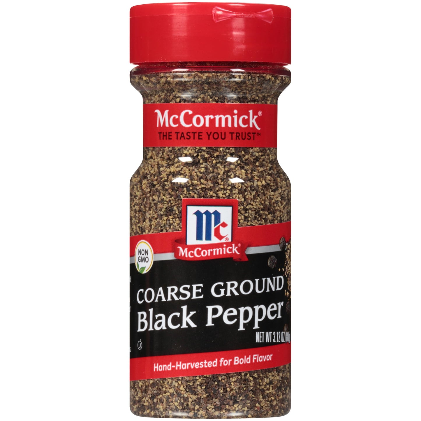 McCormick Black Pepper - Coarse Ground, 3.12 oz Pepper & Peppercorns