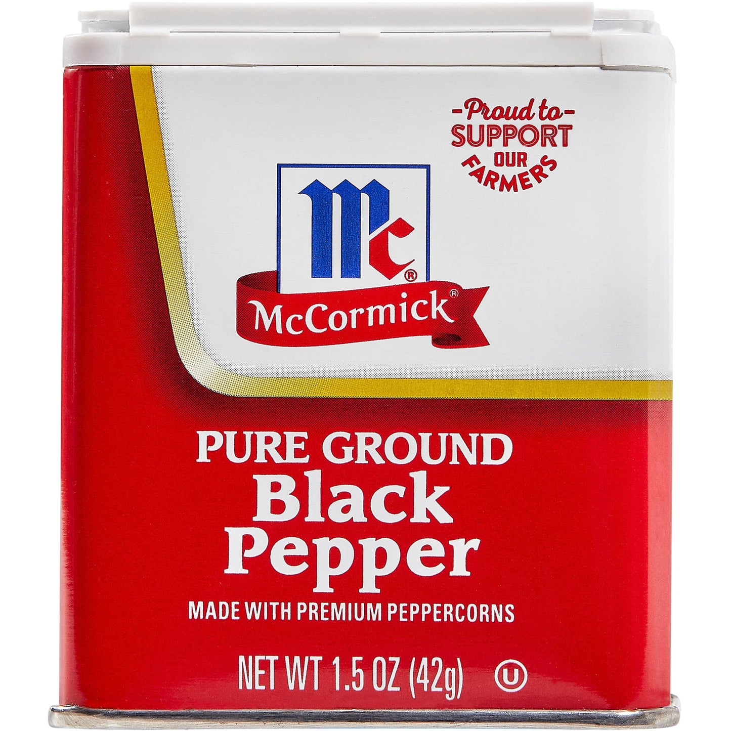 McCormick Black Pepper - Pure Ground, 1.5 oz Pepper & Peppercorns