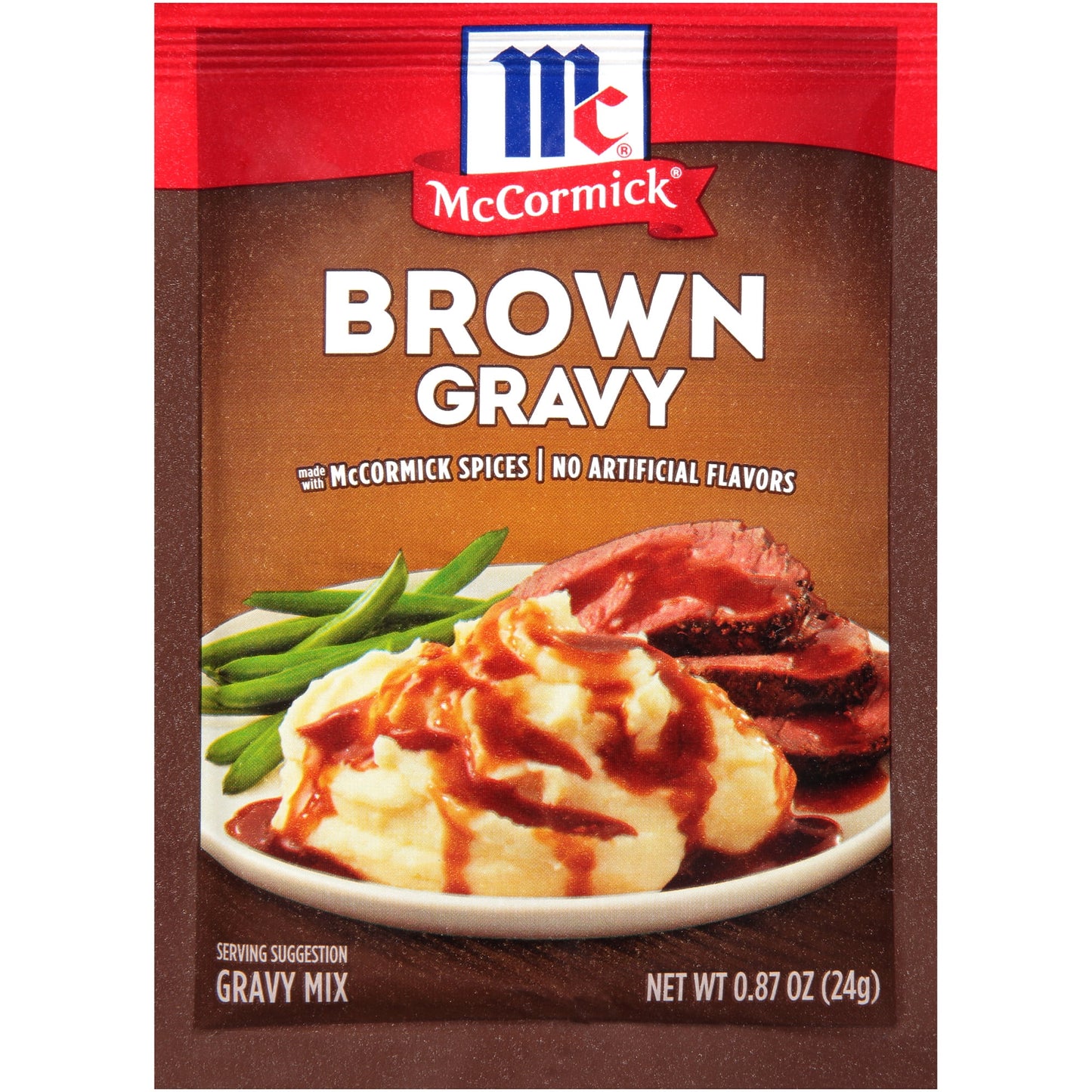McCormick Brown Gravy Mix, 0.87 oz Gravies