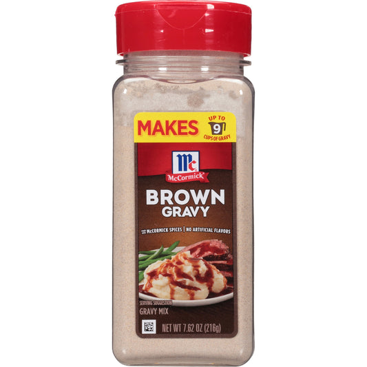 McCormick Brown Gravy Seasoning Mix, 7.62 oz Gravies