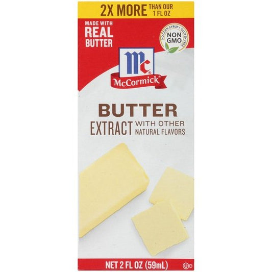 McCormick Butter Extract, 2 fl oz Baking Extracts