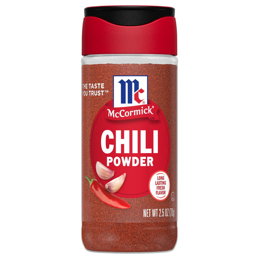 McCormick Chili Powder, 2.5 oz Mixed Spices & Seasonings