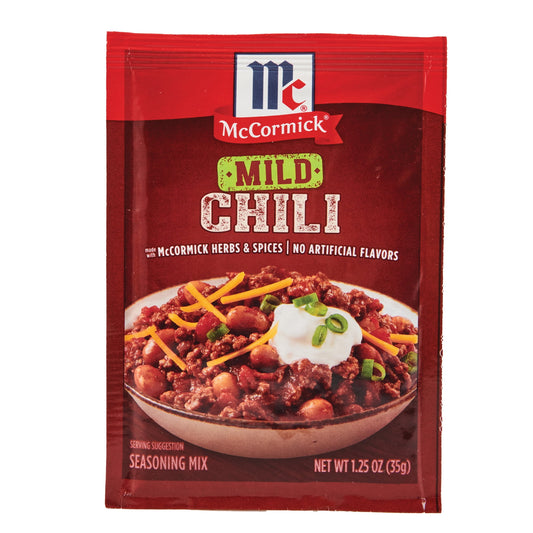 McCormick Chili Seasoning Mix - Mild, 1.25 oz Mixed Spices & Seasonings