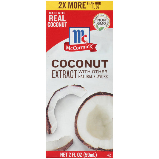 McCormick Coconut Extract, 2 fl oz Baking Extracts