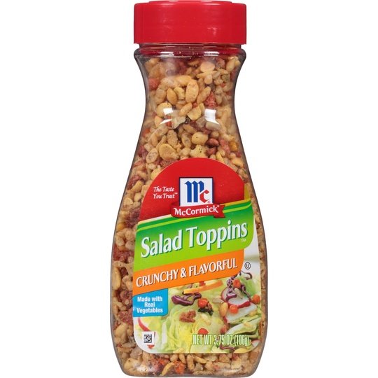 McCormick Crunchy & Flavorful Salad Toppings, 3.75 oz Salad Toppings