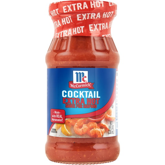 McCormick Golden Dipt Cocktail Sauce - Extra Hot, 8 fl oz Cocktail Sauces