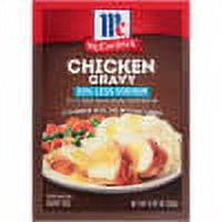 McCormick Gravy Mix - Chicken 30% Less Sodium, 0.87 oz Gravies