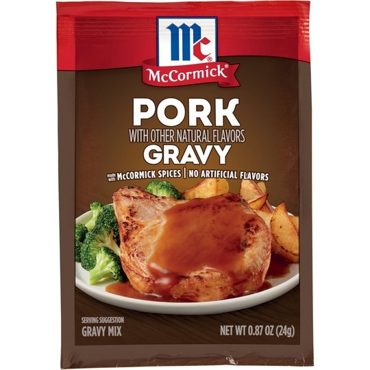 McCormick Gravy Mix - Pork, 0.87 oz Gravies