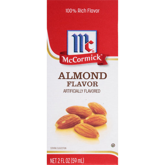 McCormick Imitation Almond Extract, 2 fl oz Baking Extracts