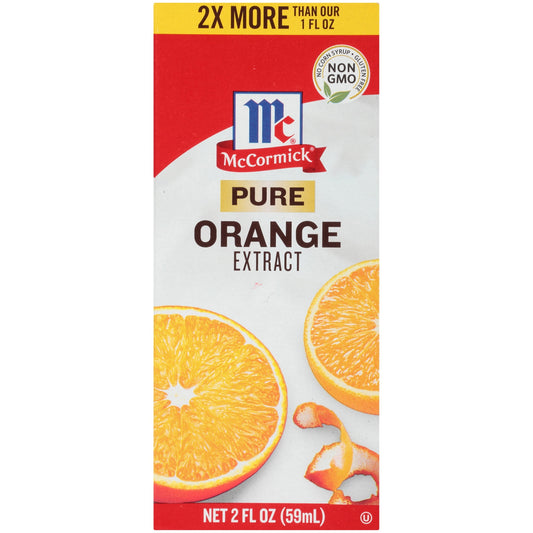 McCormick Pure Orange Extract, 2 fl oz Baking Extracts