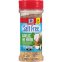 McCormick Salt Free Garlic and Herb Seasoning, 4.37 oz Mixed Spices & Seasonings