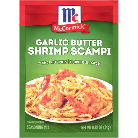 McCormick Shrimp Scampi Seasoning Mix, 0.87 oz Mixed Spices & Seasonings