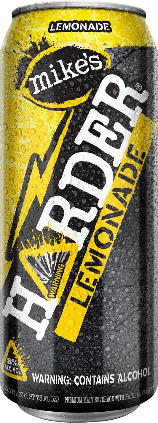 Mike's HARDER Lemonade, 23.5 fl oz Can, 8% ABV