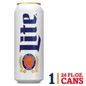 Miller Lite Lager Beer,  24 fl oz Can, 4.2% ABV