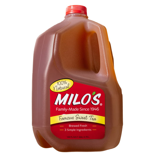 Milo's Famous Sweet Tea, 100% Natural, 128 fluid ounces