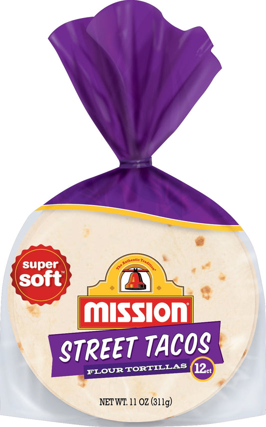 Mission Street Taco Flour Tortillas, 12 Count