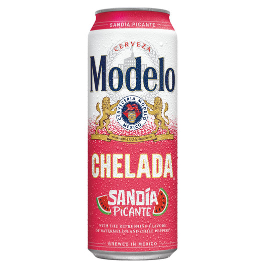 Modelo Chelada Sandia Picante Mexican Import Flavored Beer, 24 fl oz - 1 Can, 3.5% ABV