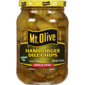 Mt. Olive Hamburger Dill Pickle Chips 16 fl oz Jar