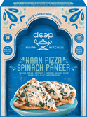 Naan Pizza - Spinach Paneer