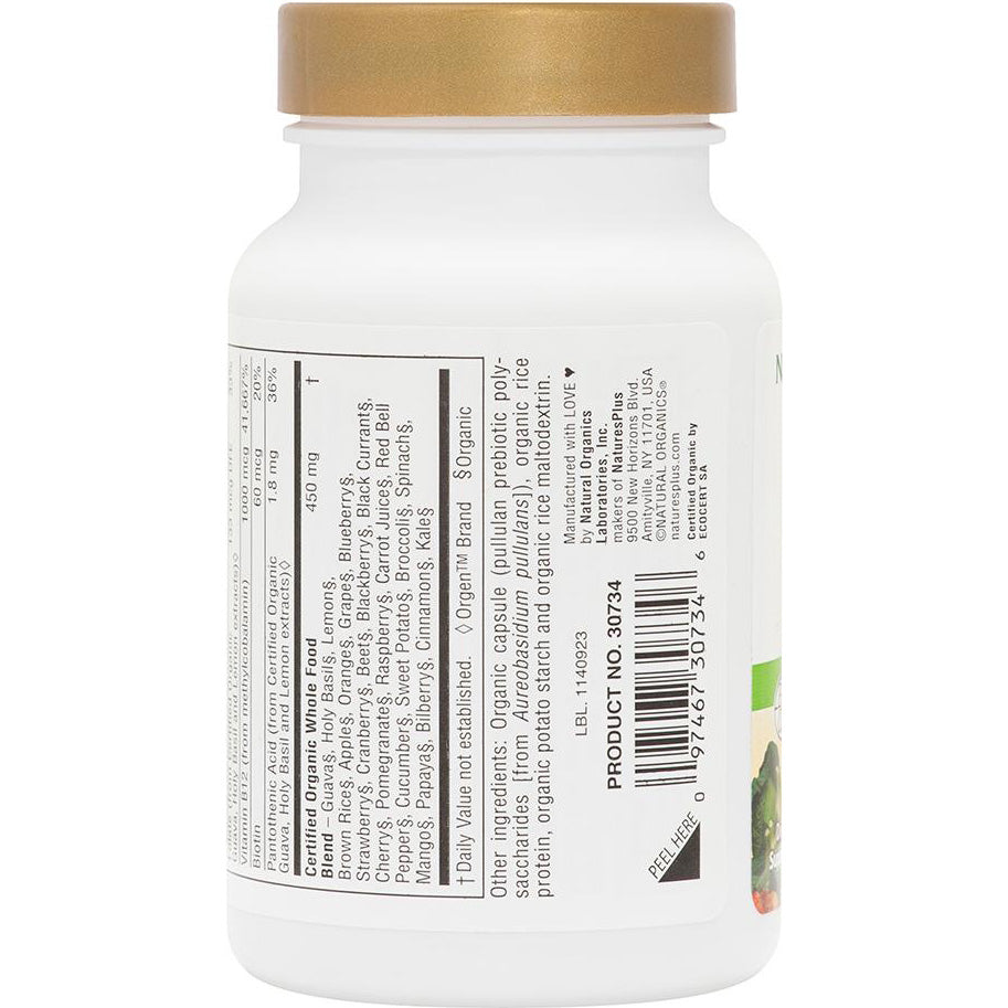 NaturesPlus Source Of Life Garden Vitamin B12 60 Capsules