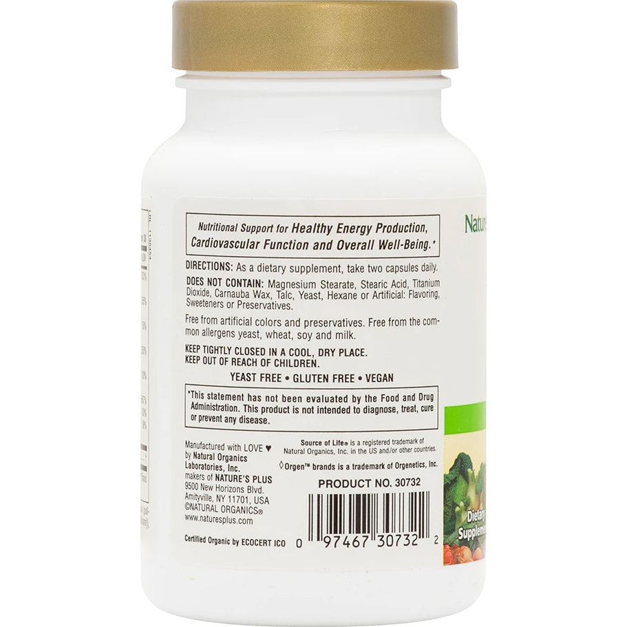 NaturesPlus Source of Life Garden B Complex Capsules