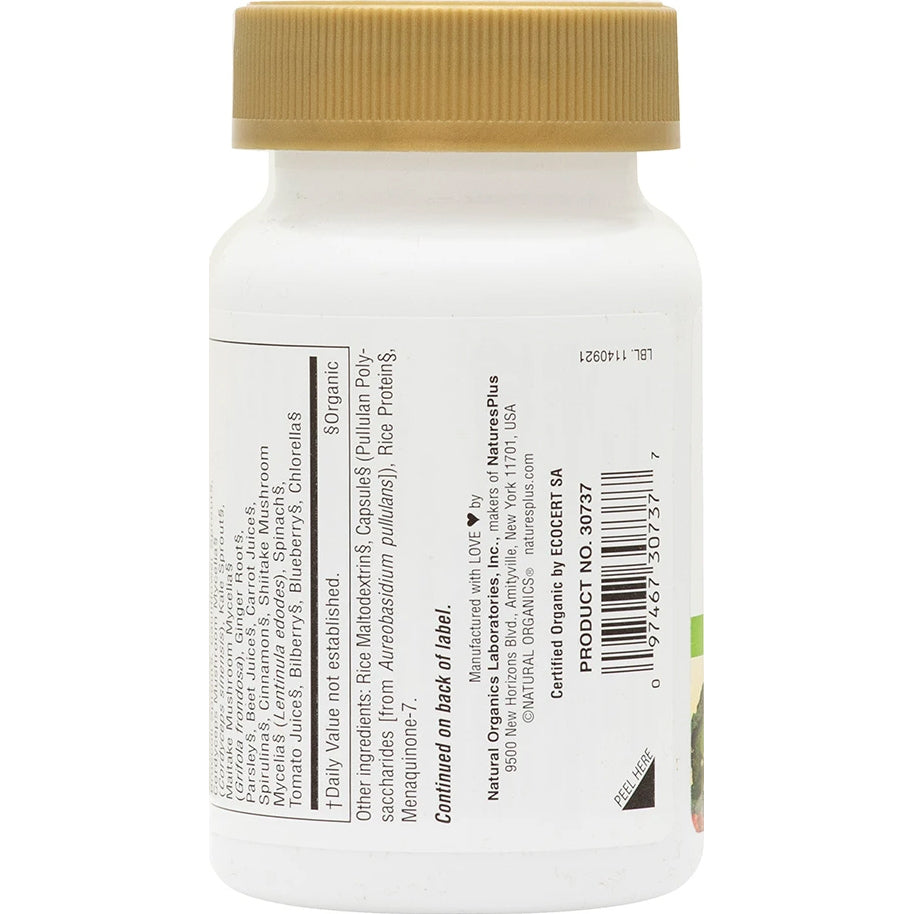 NaturesPlus Source of Life Garden Vitamin K2 120 mcg Capsules