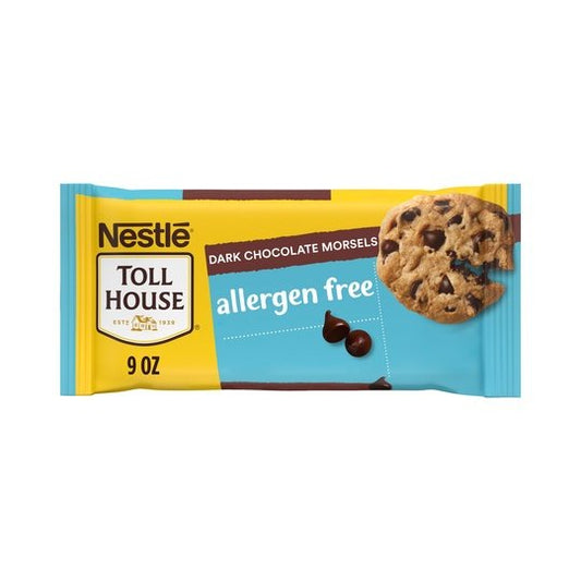 Nestle Toll House Allergen Free Dark Chocolate Baking Chips, 9 oz Bag