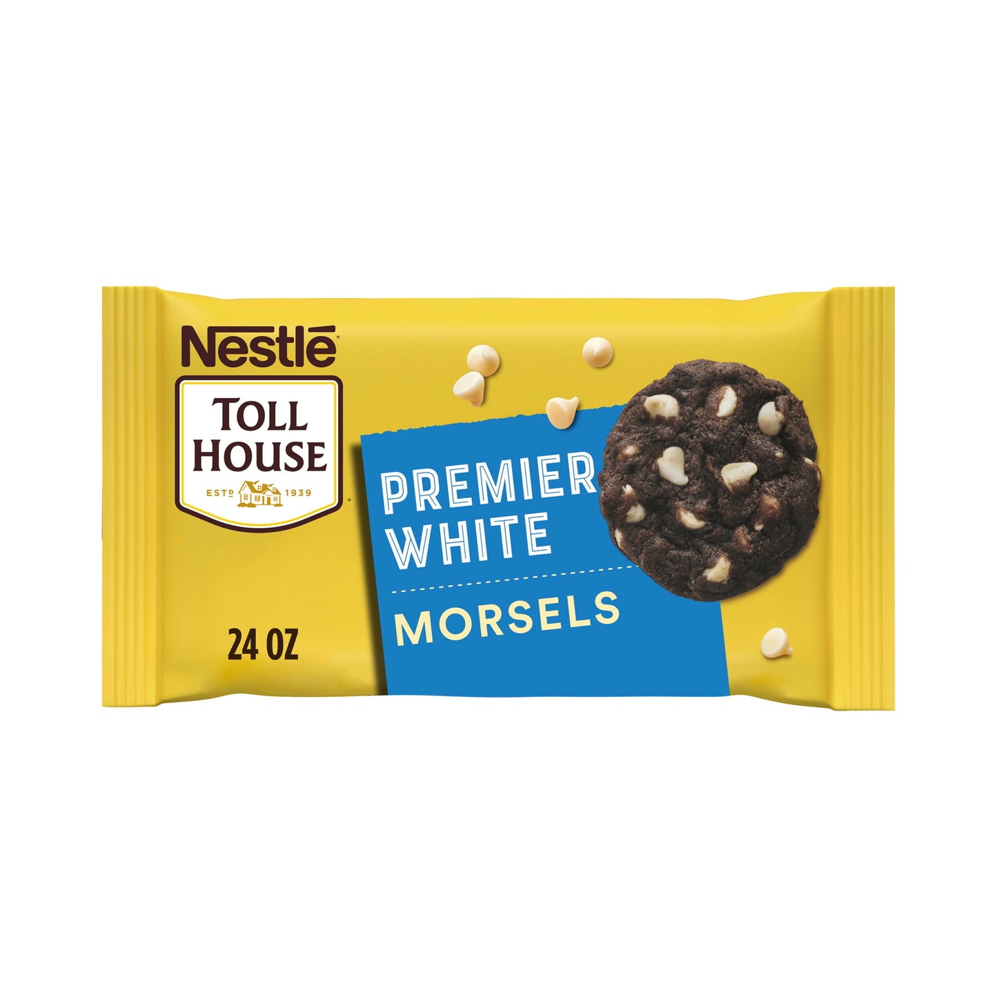 Nestle Toll House Premier White Baking Chips, Morsesl 24 oz Bag