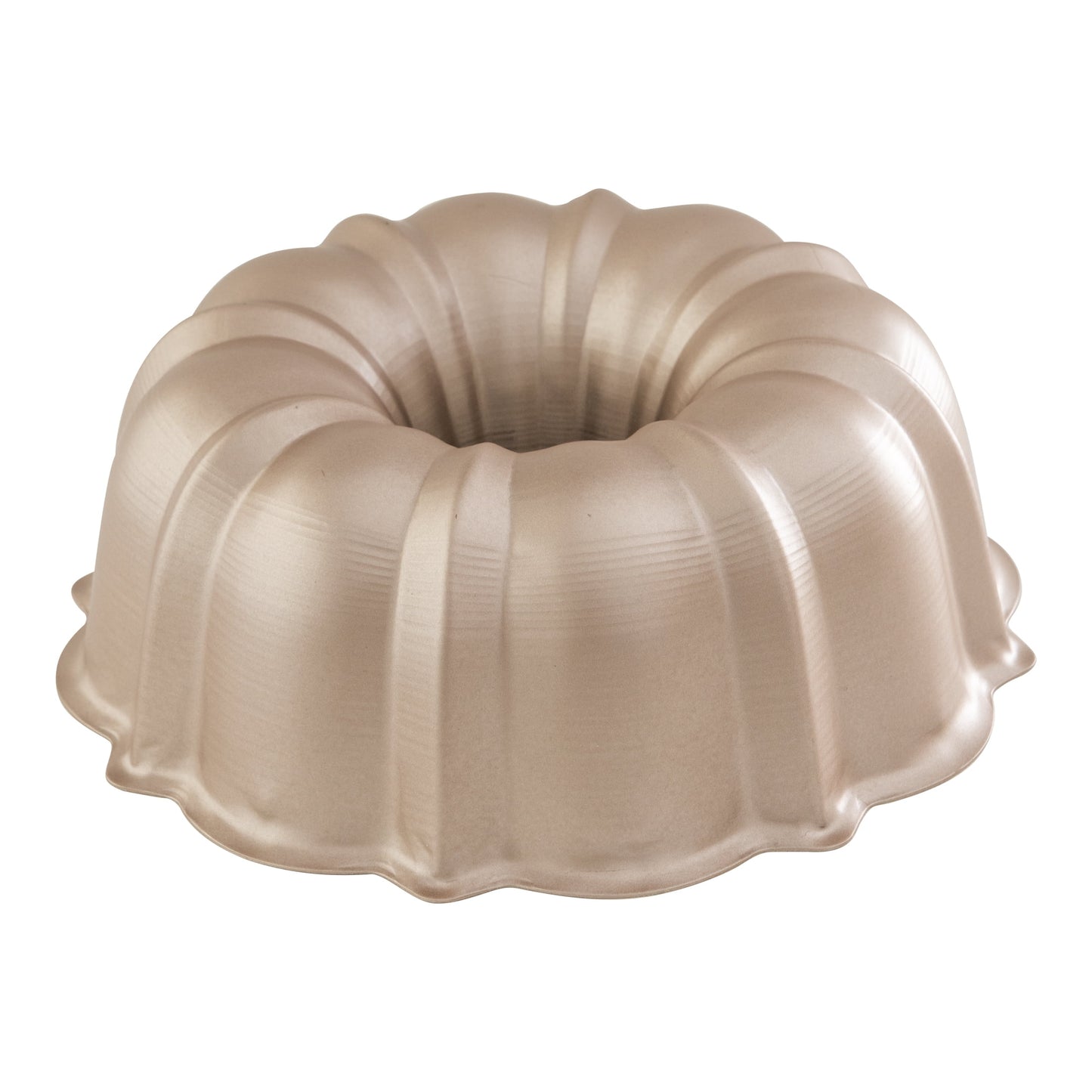 Nordic Ware Formed Aluminum Rose Gold Classic Bundt Pan, 12 Cup, 10.3" x 10.3" x 3.6"