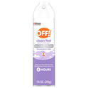 OFF! Clean Feel Insect Repellent 1, Aerosol Mosquito & Bug Spray with Picaridin, 7.5 oz