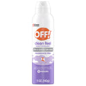 OFF! Clean Feel Picaridin Insect Repellent Aerosol, OFF!® Bug Spray, 5 fl oz (142 g)