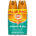 OFF! FamilyCare Insect Repellent I, Smooth & Dry, 4 oz, 2 ct